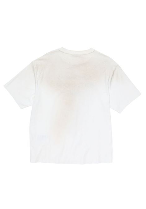 t-shirt logo relaxed fit unisex bianca ACNE STUDIOS | CL0196DC6